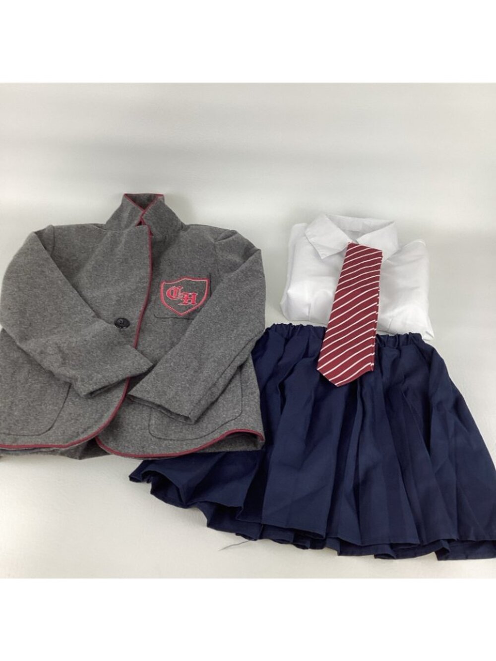 Matilda The Musical Halloween Costume US Size 6/7 School Uniform Blazer Skirtj - Picture 9 of 9